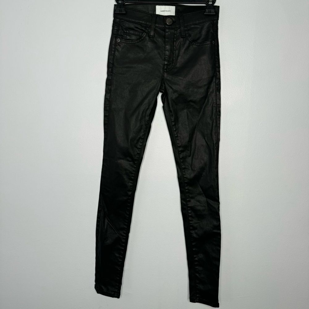 Current Elliott black skinny jeans size 23